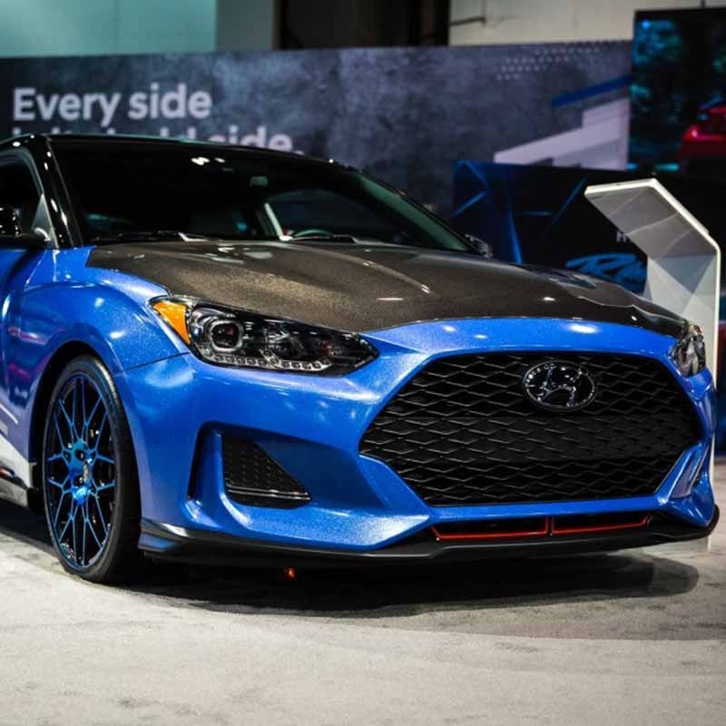 SEIBON carbon | OEM-STYLE CARBON FIBER HOOD - Veloster / Veloster N 2019-2022 SEIBON Carbon Body Kits