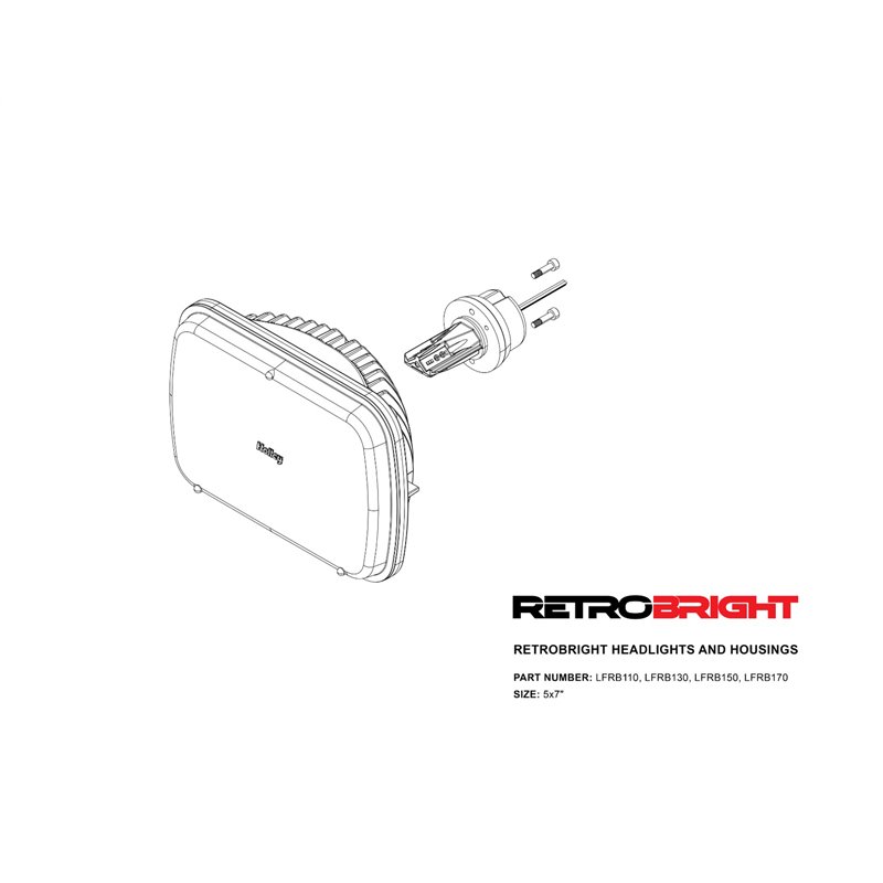 Holley | Holley Retrobright LED Headlight Holley Headlights