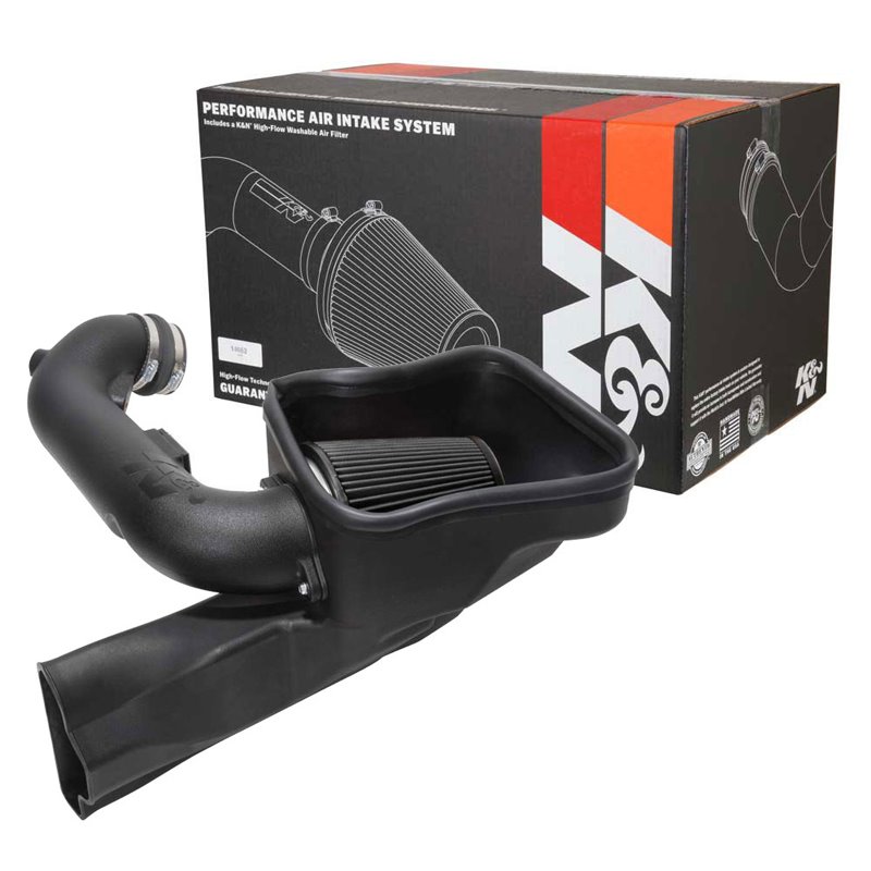 K&N | Performance Air Intake System - Mustang / GT 5.0L 2018-2023 K&N Air Intake
