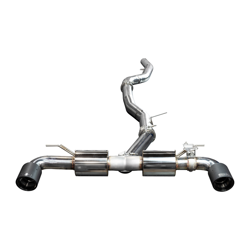Injen | SS Cat-Back Exhaust System w/ Carbon Fiber Tips - GR Supra 3.0T 2020-2022