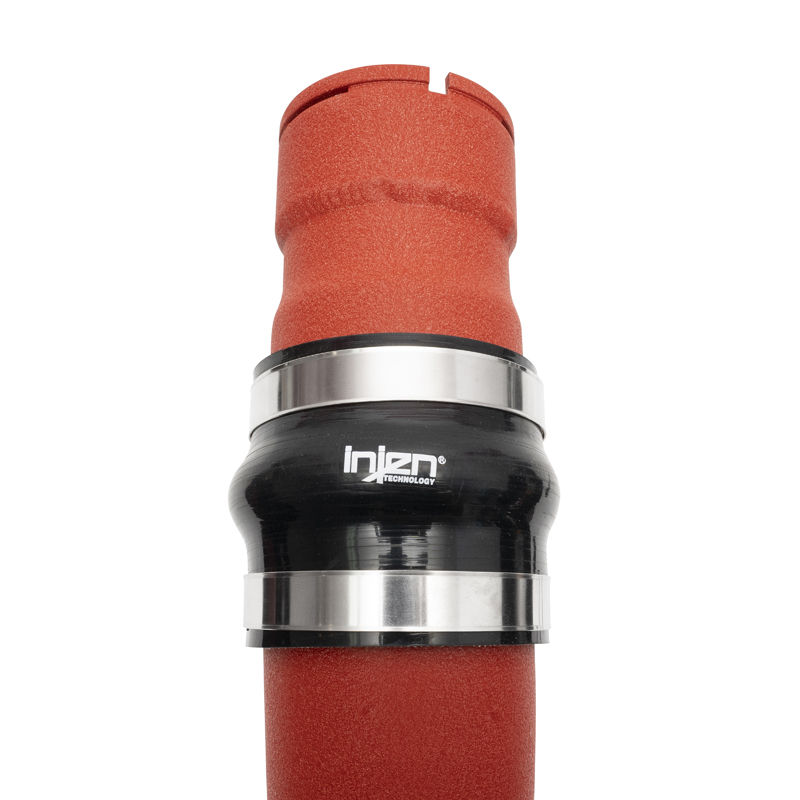 Injen | SES Wrinkle Red Intercooler Pipes - F-250 / F-350 6.7L 2017-2022 Injen Turbocharger Pipes & Couplers
