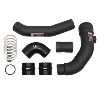 Injen | SES Wrinkle Black Intercooler Pipes - F-250 / F-350 6.7L 2017-2022