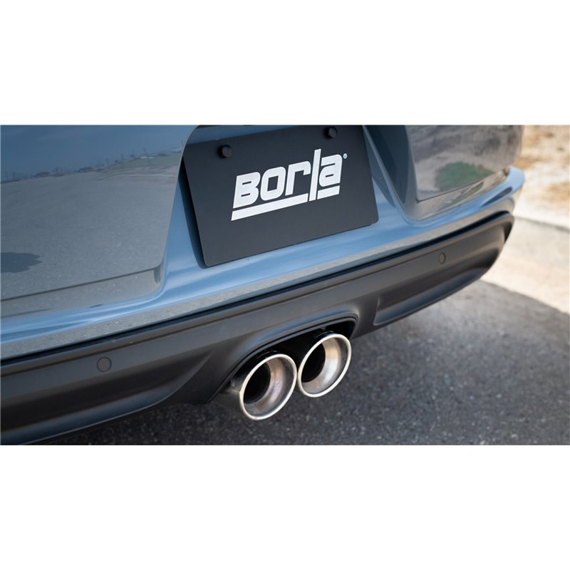 Borla | S-Type Cat-Back Exhaust System - 718 Boxster Base / T / 718 Cayman 2.0T 2017-2022