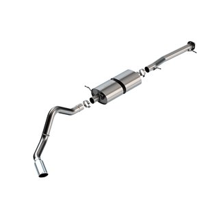 Borla | S-Type Cat-Back Exhaust System - Silverado / Sierra 2500 HD / 3500 HD 6.6L 2020-2022