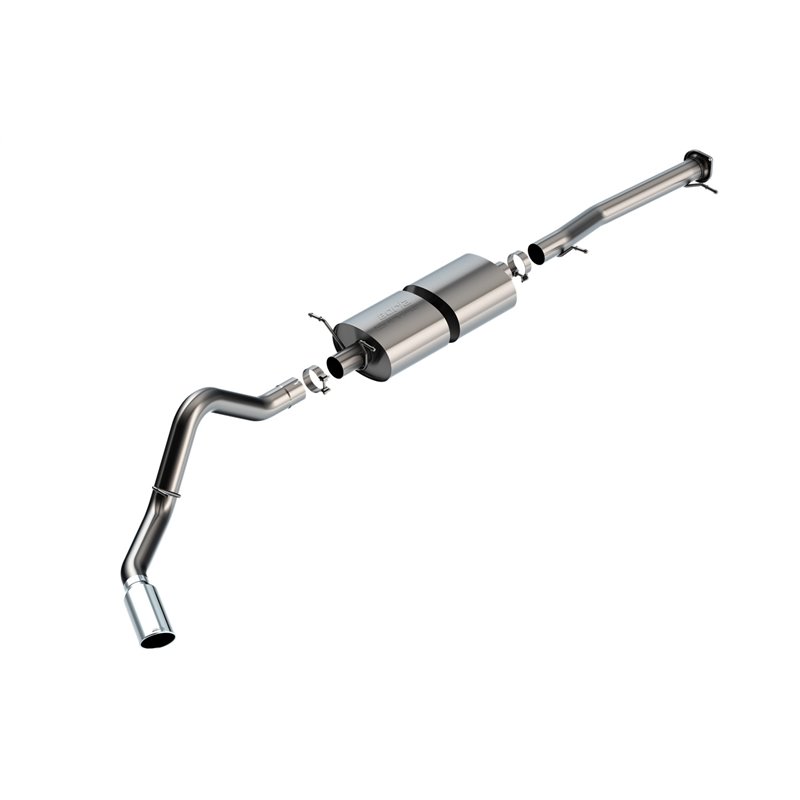 Borla | S-Type Cat-Back Exhaust System - Silverado / Sierra 2500 HD / 3500 HD 6.6L 2020-2022