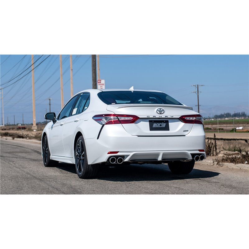 Borla | S-Type Cat-Back Exhaust System - Camry 2.5L 2018-2022