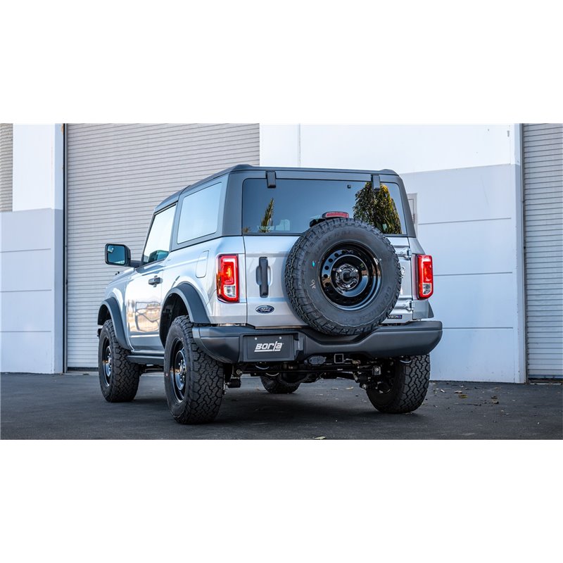 Borla | Touring Cat-Back Exhaust System - Bronco 2.7T 2021-2023 BORLA Cat-Back Exhausts