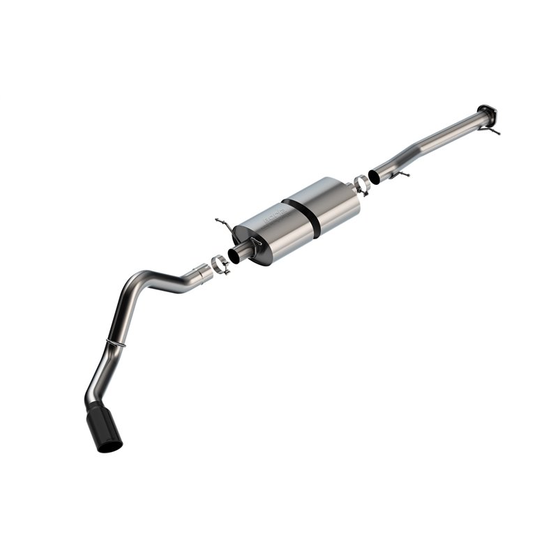 Borla | S-Type Cat-Back Exhaust System - Silverado / Sierra 2500 HD / 3500 HD 6.6L 2020-2022