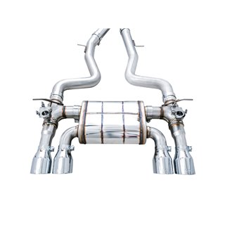 AWE Tuning | SwitchPath Catback Exhaust (Chrome Silver) - M3 / M4 / M4 CS 3.0T 2015-2020 AWE Tuning Cat-Back Exhausts