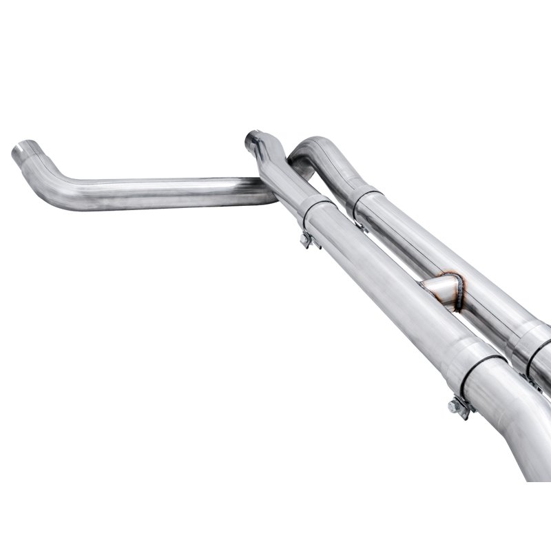 AWE Tuning | 0FG Catback Exhaust (Dual Bashguard, no tips) - Silverado 1500 / ZR2 6.2L 2022-2023