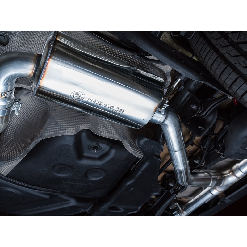 AWE Tuning | Touring Edition Exhaust (Diamond Black Tips) - GTI 2.0T 2022-2023 AWE Tuning Cat-Back Exhausts