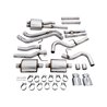 AWE Tuning | 0FG Exhaust with BashGuard (Dual Chrome Silver Tips) - Tacoma 3.5L 2016-2023