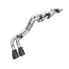 AWE Tuning | 0FG Exhaust with BashGuard (Dual Diamond Black Tips) - Tacoma 3.5L 2016-2023