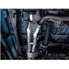 AWE Tuning | 0FG Exhaust with BashGuard (Dual Diamond Black Tips) - Tacoma 3.5L 2016-2023