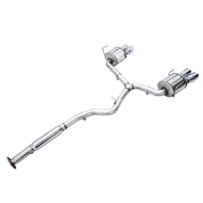 AWE Tuning | Touring Edition Exhaust (Chrome Silver Tips) - WRX 2022-2025 AWE Tuning Cat-Back Exhausts