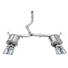 AWE Tuning | Touring Edition Exhaust (Chrome Silver Tips) - WRX 2022-2025 AWE Tuning Cat-Back Exhausts
