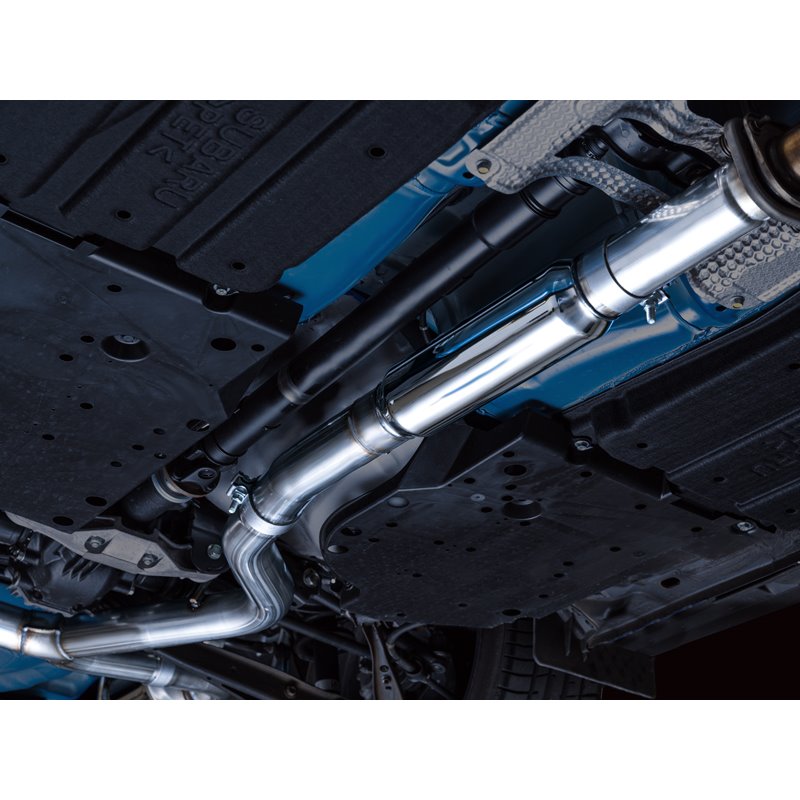 AWE Tuning | Touring Edition Exhaust (Chrome Silver Tips) - WRX 2022-2025 AWE Tuning Cat-Back Exhausts
