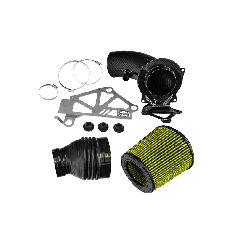 AWE Tuning | 4.5 S-FLO Shortie Carbon Air Intake - RS3 / TT RS Quattro 2.5T 2017-2022 AWE Tuning Air Intake