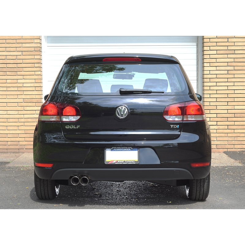 AWE Tuning | Cat-Back Exhaust - Golf / Rabbit 2.5L 2006-2013