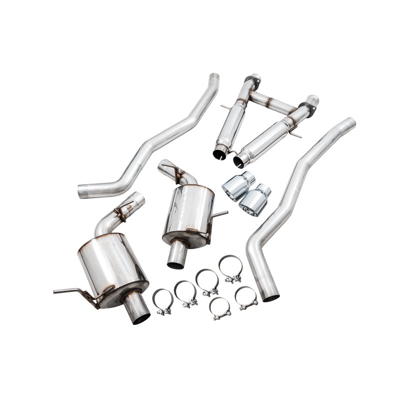 AWE Tuning | Touring Cat-Back Exhaust - Grand Cherokee 6.4L 2014-2021 AWE Tuning Cat-Back Exhausts
