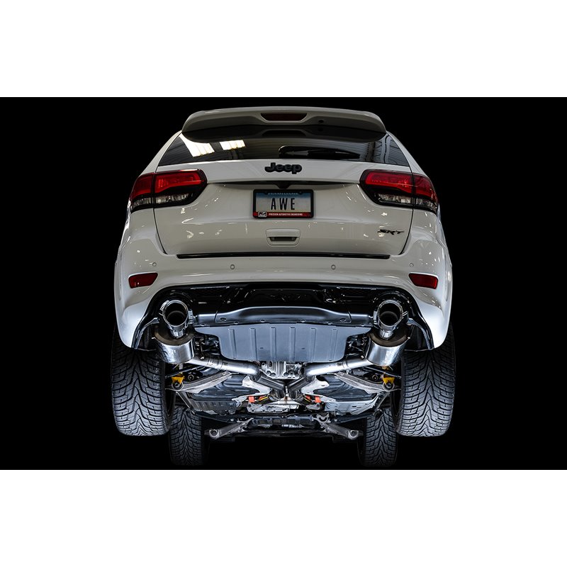 AWE Tuning | Touring Cat-Back Exhaust - Grand Cherokee 6.4L 2014-2021 AWE Tuning Cat-Back Exhausts