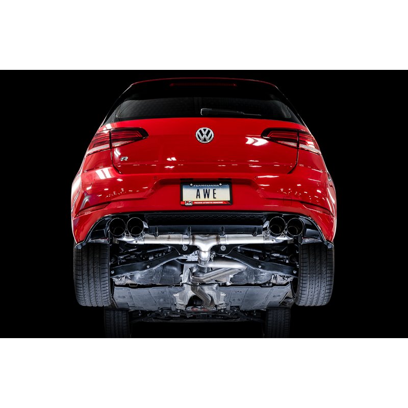 AWE Tuning | Track Cat-Back Exhaust - Golf R 2.0T 2015-2017 AWE Tuning Cat-Back Exhausts