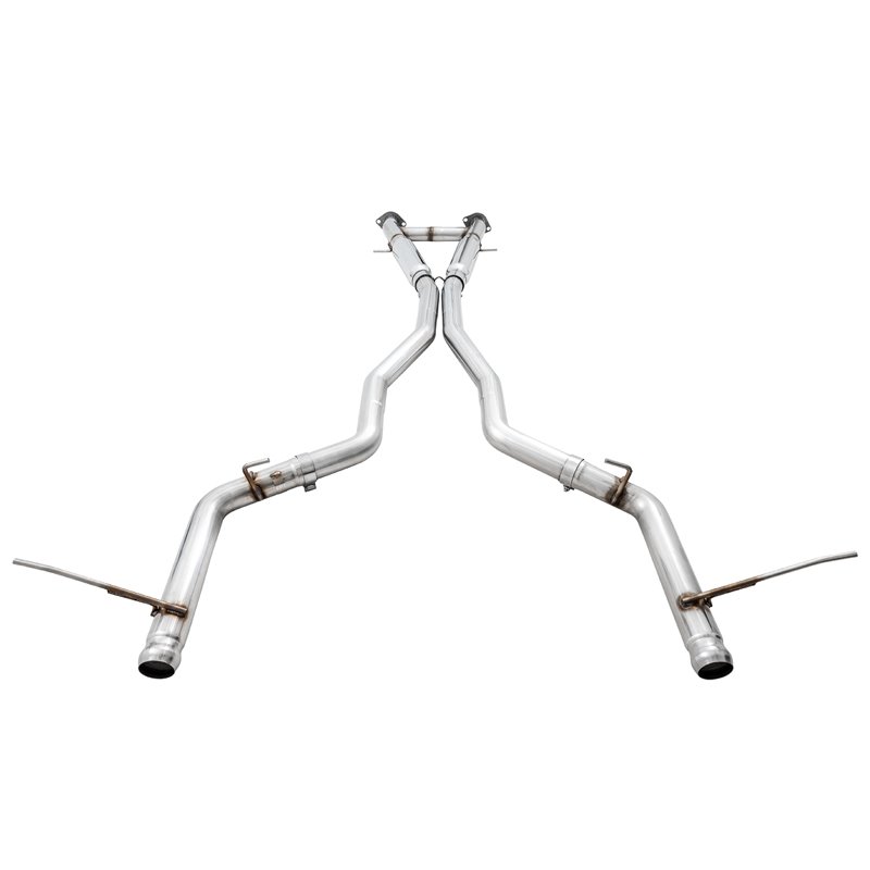AWE Tuning | Track Cat-Back Exhaust - Grand Cherokee Trackhawk / SRT 6.2L / 6.4L 2014-2021 AWE Tuning Cat-Back Exhausts