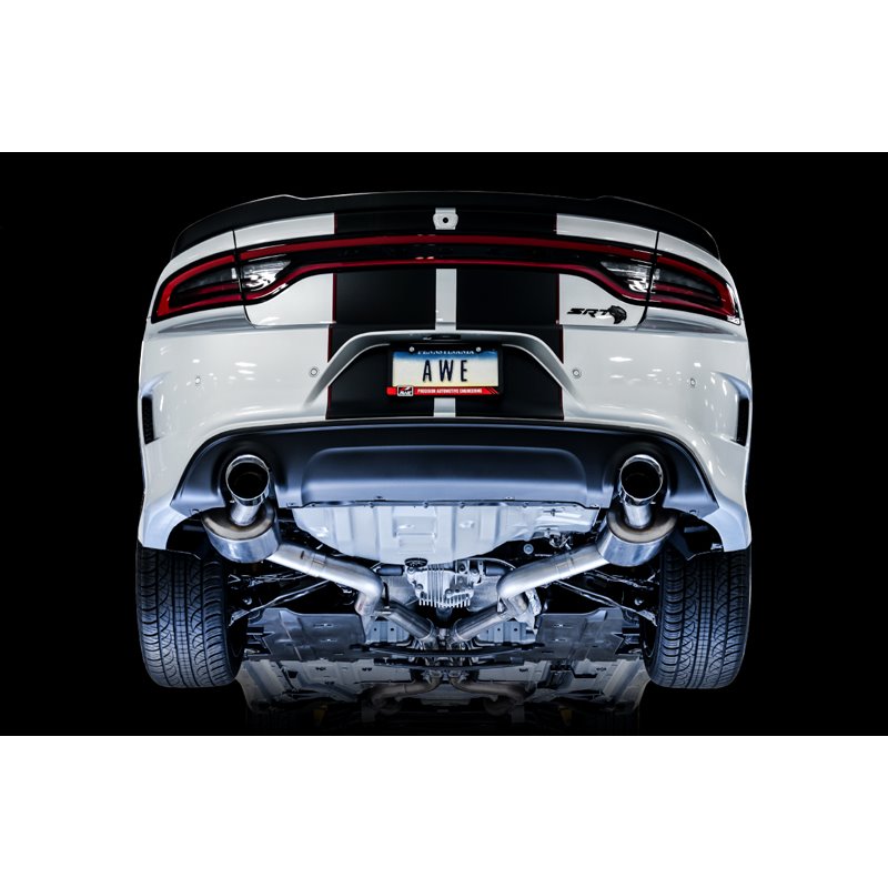 AWE Tuning | Touring Cat-Back Exhaust - Charger 6.2L / 6.4L 2015-2023