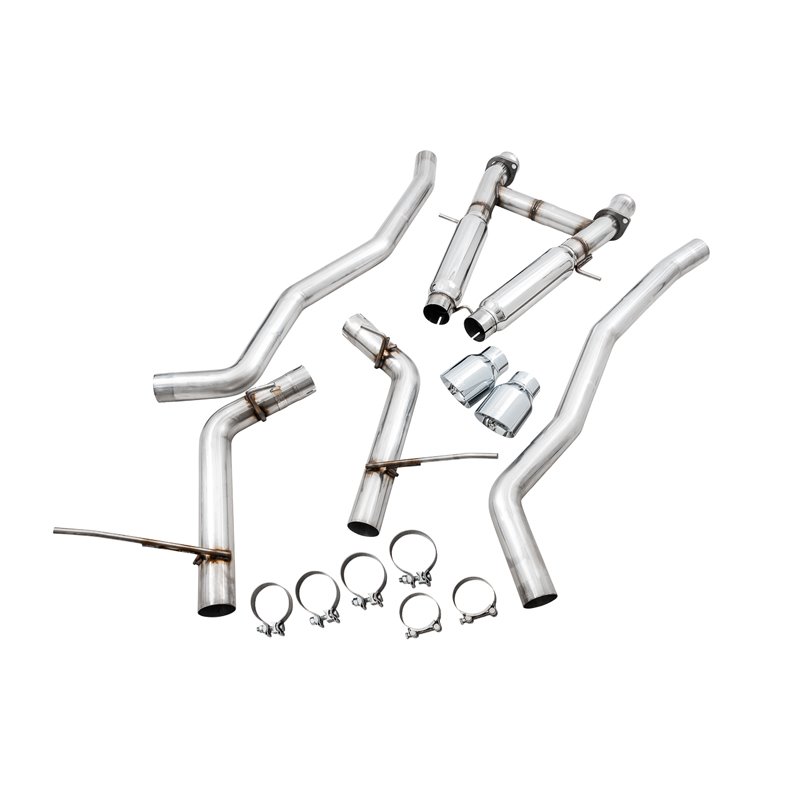 AWE Tuning | Track Cat-Back Exhaust - Grand Cherokee 6.4L 2014-2021