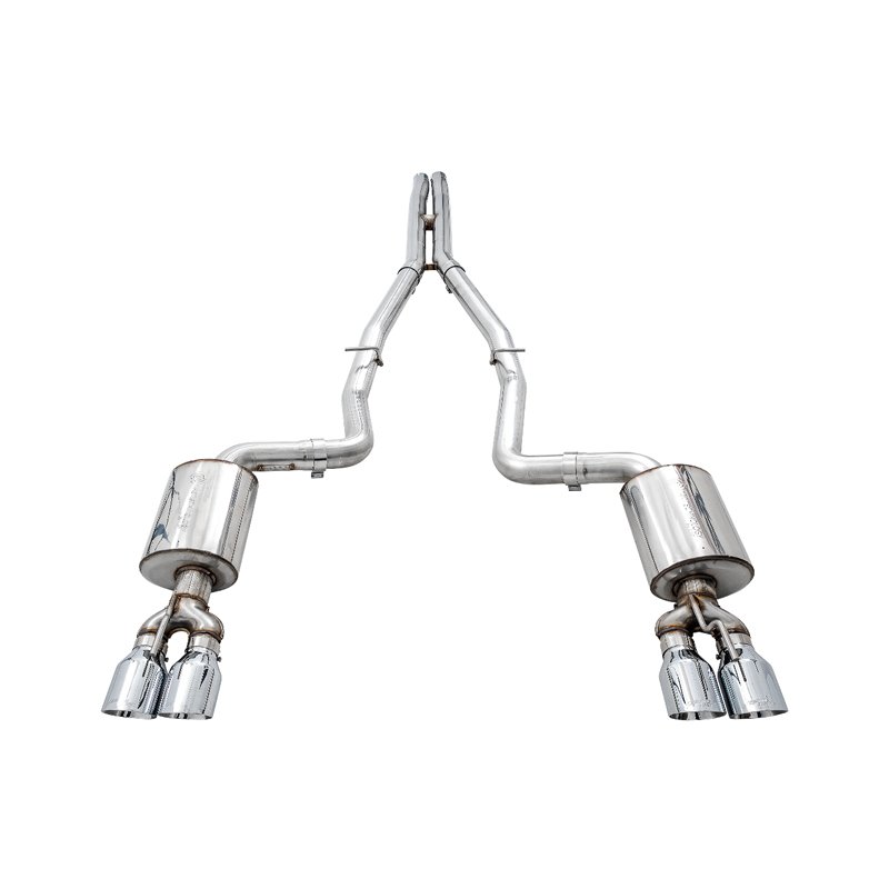 AWE Tuning | Touring Cat-Back Exhaust - Challenger 6.2L / 6.4L 2015-2023