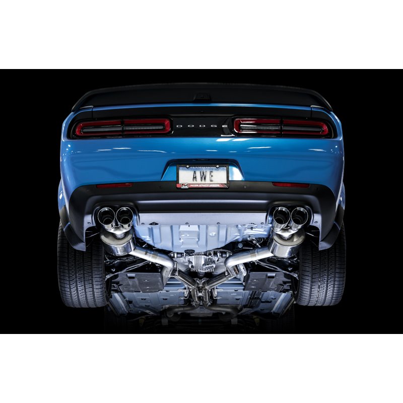 AWE Tuning | Touring Cat-Back Exhaust - Challenger 6.2L / 6.4L 2015-2023