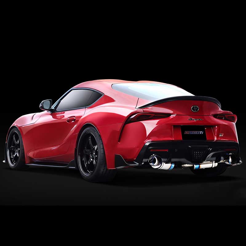 Tomei | Full Titanium Exhaust Kit Expreme Ti (Type-D) - GR Supra B58 / DB42 2020-2023 Tomei Cat-Back Exhausts