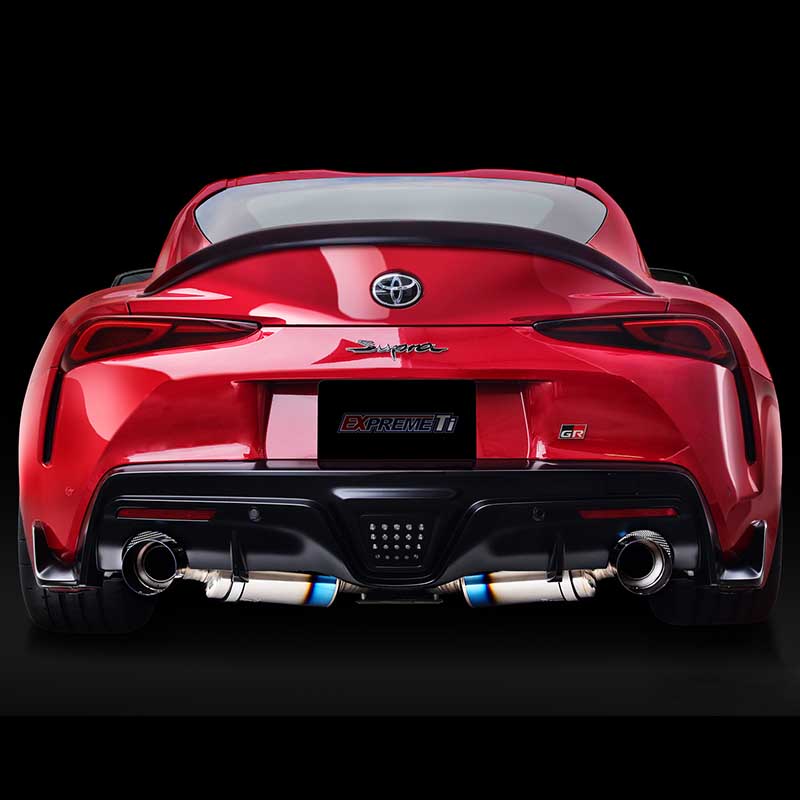 Tomei | Full Titanium Exhaust Kit Expreme Ti (Type-D) - GR Supra B58 / DB42 2020-2023 Tomei Cat-Back Exhausts