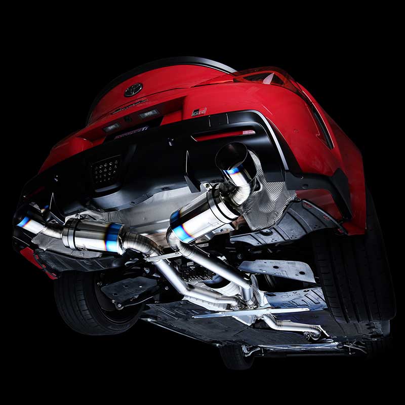 Tomei | Full Titanium Exhaust Kit Expreme Ti (Type-D) - GR Supra B58 / DB42 2020-2023 Tomei Cat-Back Exhausts