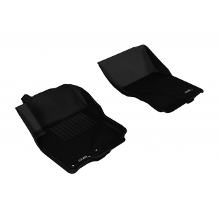 3D Mats | KAGU Tapis Toute Saison - Avant - FRONTIER CREW / KING CAB 2005-2019 3D Mats Tapis Protecteur