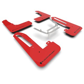 RallyArmor | Red UR Mud Flap Logo Noir - Civic Type R 2023-2025 RallyArmor Garde-boue