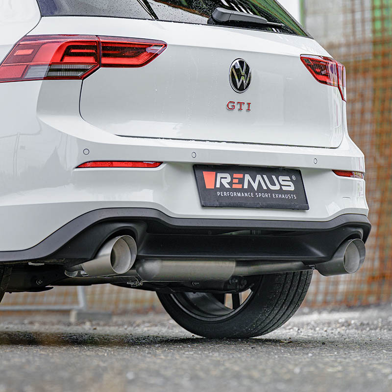 REMUS | Axle-Back Sport Exhaust - Golf GTI 2.0T MK8 2022-2023