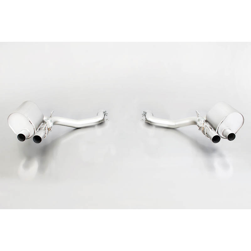 REMUS | Cat-Back Sport Exhaust w/Front Silencer/Chrome Tips - Ghibli 3.0T 2014-2016 REMUS Cat-Back Exhausts