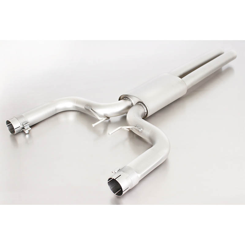 REMUS | Cat-Back Sport Exhaust w/Front Silencer/Chrome Tips - Ghibli 3.0T 2014-2016 REMUS Cat-Back Exhausts