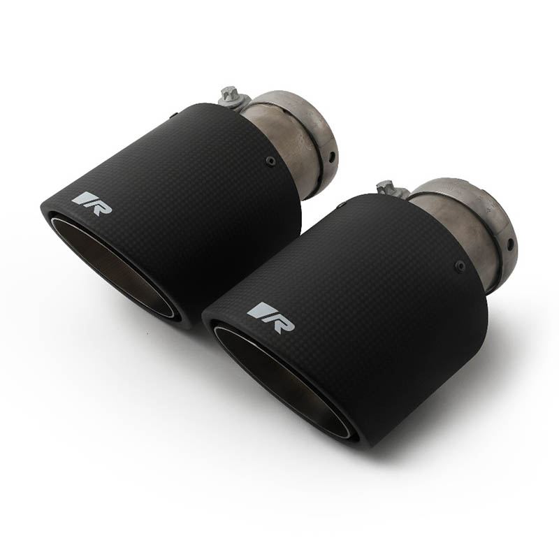 REMUS | Cat-Back Sport Exhaust w/Connection Tube/Front Section/Carbon Tips - Golf GTI 2.0T MK7 2015-2021 REMUS Cat-Back Exhausts