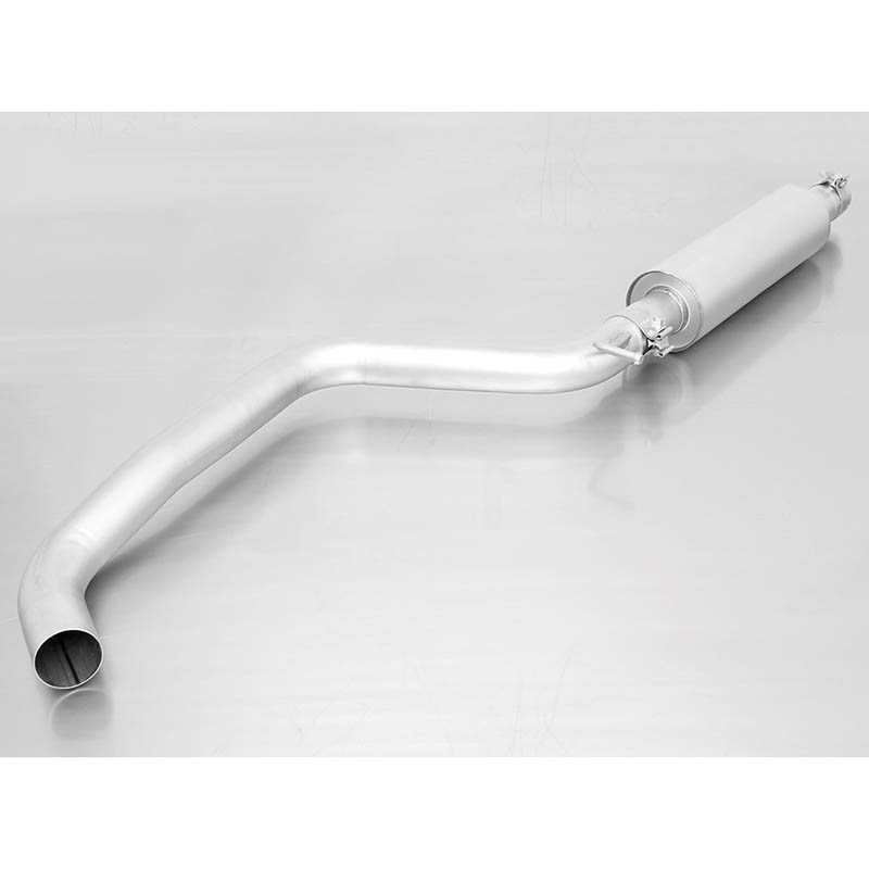 REMUS | Cat-Back Racing Exhaust w/Connection Tube/Front Silencer/Black Chrome Tips - Golf GTI 2.0T MK7 2015-2021 REMUS Cat-Ba...