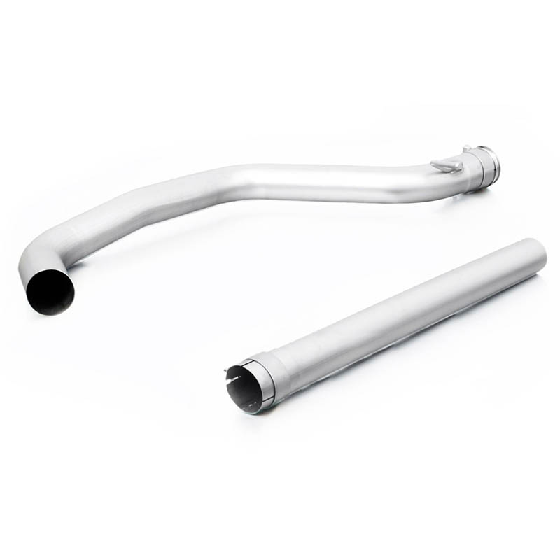REMUS | Cat-Back Racing Exhaust w/Connection Tube/Front Section/Polished Tips - Golf GTI 2.0T MK7 2015-2021 REMUS Cat-Back Ex...