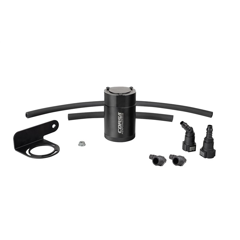 Corsa | Engine Oil Catch Can - Chevrolet / GMC 5.3L / 6.2L 2019-2022 CORSA Performance Oil Catch Can
