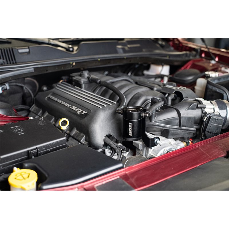 Corsa | Engine Oil Catch Can - Chrysler / Dodge / Jeep 6.4L 2011-2022 CORSA Performance Oil Catch Can