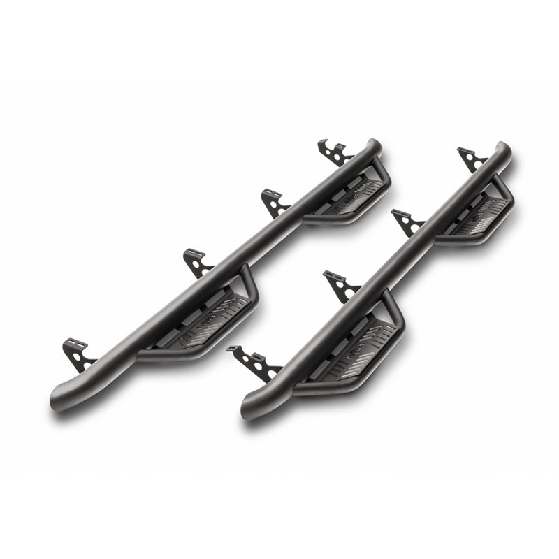 N-FAB | Podium LG-Cab Len (2 Steps)-22-23 Frontier Crew Cab-TX Blk - Frontier 3.8L 2022-2023
