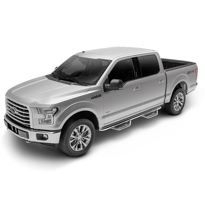 N-FAB | Podium SS-Cab Len (2 Steps)-22-23 Tundra CrewMax-SS - Tundra 3.5T 2022-2023 N-FAB Step Bars