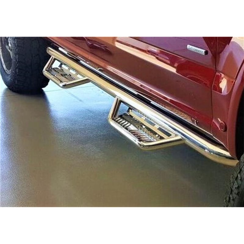 N-FAB | Podium SS-Cab Len (2 Steps)-22-23 Tundra CrewMax-SS - Tundra 3.5T 2022-2023 N-FAB Step Bars
