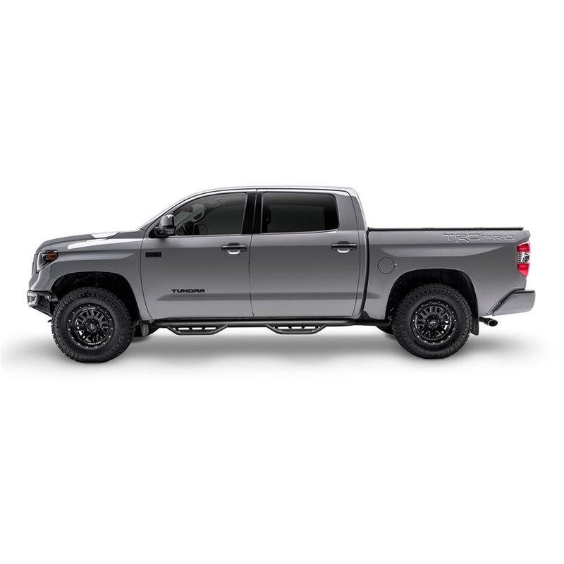 N-FAB | Podium LG-Cab Len (2 Steps)-22-23 Tundra CrewMax-TX Blk - Tundra 3.4T 2022-2026 N-FAB Step Bars