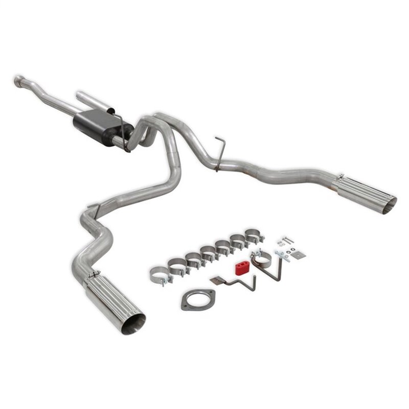 Flowmaster | Force II Cat Back System - F-150 2.7T / 3.5T / 5.0L 2021-2023