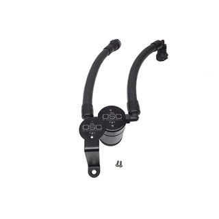 J&L | Oil Separator 3.0 (Passenger Side, BLACK) - Mustang 5.4L / 5.8L 2007-2014 J&L Oil Separator Co. Oil Catch Can
